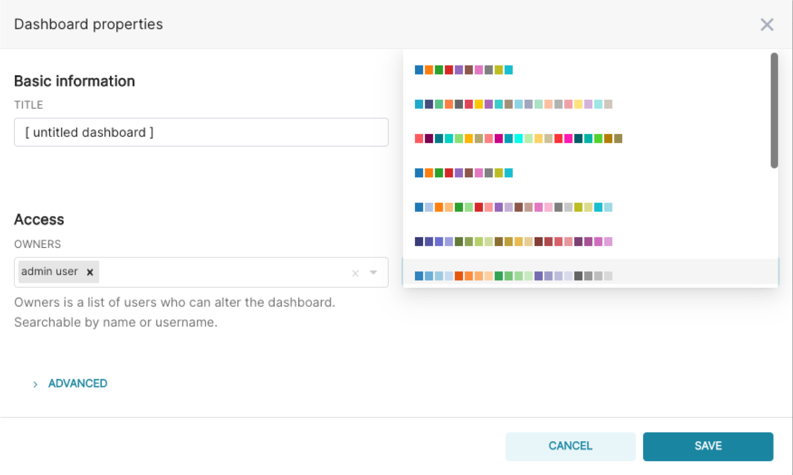 superset-dashboard-properties